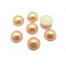 CAP10mm-18 - Cabochon acril perla piersica 10mm