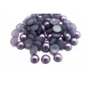 CAP5mm-01 - (10 buc.) Cabochon acril perla mov 5mm