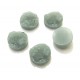 CRS97-B - Cabochon rasina druzy gri 12mm