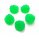 CRS97-C - Cabochon rasina druzy verde neon 12mm