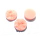 CRS99-D - Cabochon rasina druzy roz caisa 16mm