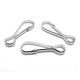 BRE08 - Accesoriu breloc chei argintiu inchis 32*11mm