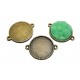 CO418 - Conector baza cabochon bronz antic 29*23mm/20mm