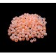 MN4mm-115 - (45 grame) Margele nisip Ceylon portocaliu coral 4mm