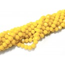 MFR808 - Cristale galben opac rondele fatetate 6*4mm