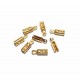 OTE142 - Capat snur otel inoxidabil auriu 10*3mm