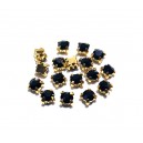 DM53 - (10 buc.) Distantier montee rotund negru 4mm