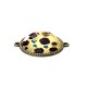 CCR05 - Conector bronz antic cu cabochon rasina 34*27.5mm/25mm