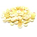 PAH-7MM-34 - (1.10 grame) Paiete hexagonale caisa pal efect AB 7mm