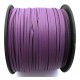 E-SFS-G-3mm-12 - (10 metri) Snur faux suede mov imitatie piele 3mm