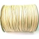 DISPONIBIL 1 PACHET 10 METRI - E-SPOL2mm-09 - (10 metri) Snur poliester cerat vanilie light 2mm