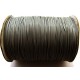 SPOL1.5mm-02 - (1 metru) Snur poliester cerat gri inchis 1.5mm