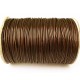 (1 metru) Snur poliester cerat maro 1.5mm