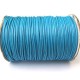 (1 metru) Snur bumbac cerat albastru 1.5mm