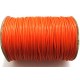SPOL1.5mm-21 - (1 metru) Snur poliester cerat rosu portocaliu 1.5mm