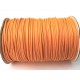 SPOL1.5mm-23 - (1 metru) Snur poliester cerat portocaliu 1.5mm