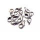 E-IC15 - (100 buc.) Inchizatoare carabina lobster negru gun metal 16*8mm