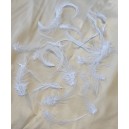 71 GRAME (3.500-4.500 buc.) - Pene cocos subtiri albe 4-15cm