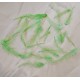 60 GRAME (2.900-3.900 buc.) - Pene cocos subtiri verde mar 4-14cm