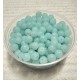 (100 buc.) - MSP462 - Margele sticla blue sfere 8mm