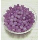(100 buc.) - MSP474 - Margele sticla orchid sfere 8mm