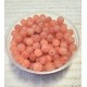 (100 buc.) - MSP518 - Margele sticla dust orange sfere 8mm