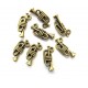 DISPONIBIL 1 SET CU 39 BUCATI - CP118 - Charm trompeta bronz antic 18*8mm