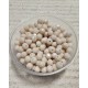 (85 buc.) - MFR810 - Cristale beige rondele fatetate 6x4mm