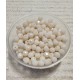 (85 buc.) - MFR812 - Cristale creamy white rondele fatetate 6x4mm