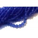 MFB393 - (200 buc.) Cristale albastru intens  biconice fatetate 4mm
