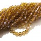 DISPONIBIL 2 SETURI - MFB612 - (200 buc.) Cristale cognac efect AB fatetate 4mm
