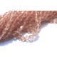 DISPONIBIL 1 SET - MFB400 - (200 buc.) Cristale piersica biconice fatetate 4mm