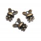 CP132 - Charm iepuras bronz antic 16*13mm