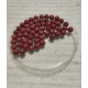 DISPONIBIL 1 SET CU 58 BUCATI - PSEXX-17 - Jad visiniu sfere 6mm