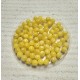 DISPONIBIL 1 SET CU 81 BUCATI - PSEXX-20 - Jad galben sfere 6mm