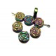 PSE94 - (30 buc.) Hematit multicolor AB floare 12mm