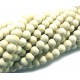 PSE240 - (60 buc.) Howlit de sinteza alb sfere 6mm 