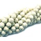 PSE241 - (50 buc.) Howlit de sinteza alb sfere 8mm