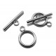  OTE73 - (5 seturi) Inchizatoare toggle otel inoxidabil 19*14mm