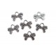 Charm fundita argintiu antic 19*14mm