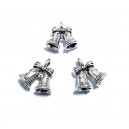 CP290 - Charm clopotei argintiu antic 14*12mm