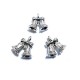 CP290 - Charm clopotei argintiu antic 14*12mm