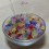 ACR03-mix- (500 buc.) Flori acril mix culori frosted 10*4mm