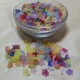 ACR03-mix- (500 buc.) Flori acril mix culori frosted 10*4mm