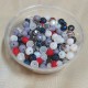 DISPONIBIL 1 SET CU 235 BUCATI - MFR288 - Rondele cristal fatetate mix culori 6x4mm 