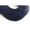 (1 metru) Snur piele naturala bleumarin 1.5mm