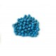 MS67 - (10 buc.) Margele sticla albastru verzui sfere 4mm