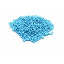 (25 grame) Margele nisip albastre 2mm