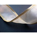 Ribbon poliester auriu 38mm