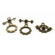 Inchizatoare toggle bronz antic 20*16mm